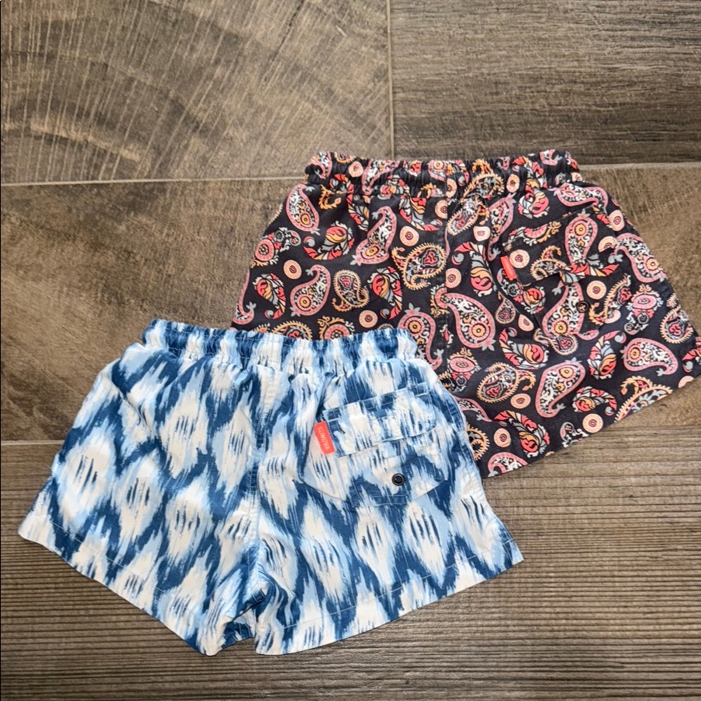 2 Pairs of Size 1-2 Little Boys Swim Trunks - Picture 2 of 2